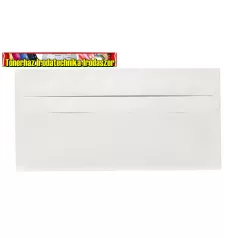   LA/4 szilikonos boríték BAL ablakos 35x90mm 1000db/doboz 110x220mm (LA4)