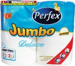   Perfex Jumbo Deluxe  kéztörlő papír (törlőpapír)  2tek/cs