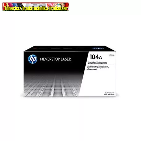 HP 104A W1104A  Képalkotó egység (drum) Neverstop 1000, 1200 nyomtatókhoz,  fekete, 20k