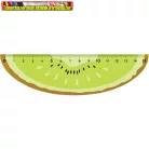 15 cm fa vonalzó gyümölcs vegyes Centrum