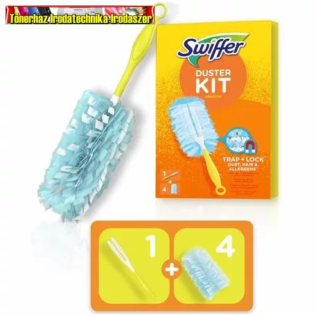 SWIFFER Duster Portörlő készlet, 1 nyél + 4 db utántöltő fej, 