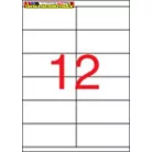 Apli Etikett (öntapadós címke), univerzális, 105x48 mm, APLI, (1200 etikett/csomag) (03139)