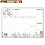 Heti tervezőtömb pd A/4