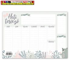 Heti tervezőtömb pd A/4