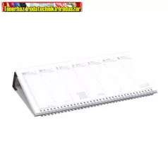 Naptár, asztali, fekvő, TOPTIMER, fekete T050