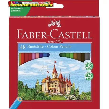 Faber-Castell Színes ceruza készlet 48db-os 120148 vármintás