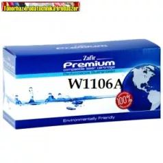   Utángyártott W1106A Prémium TONER BLACK NEW CHIP 1K NO.106A  1K HP nyomtatóhoz
