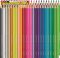 MAPED ColorPeps Színes ceruza készlet, háromszögletű,  48 különböző szín