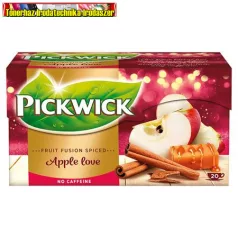 PICKWICK Fruit Fusion, Apple Love Gyümölcstea, 20x1,75 g, 