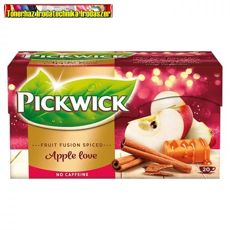 PICKWICK Fruit Fusion, Apple Love Gyümölcstea, 20x1,75 g, 