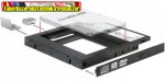   Delock 61993 Slim SATA 5.25" SSD beépítő-keret 12,7mm