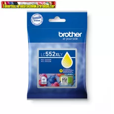 Brother LC552XL Y  yellow eredeti tintapatron