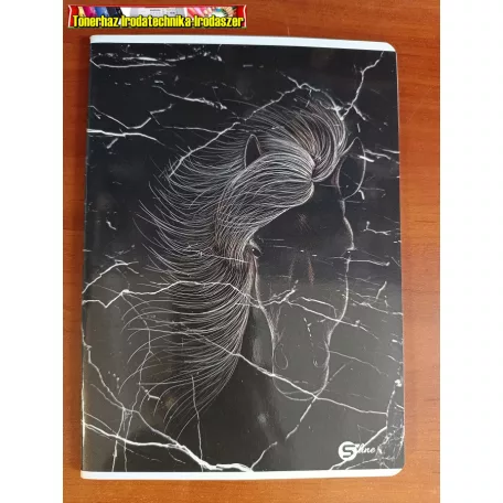 S-Line A5, 52 lapos vonalas füzet  - Horse - A/5 (21-52)(21-32) 