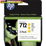 HP 3ED79A PATRON 3PACK (3x 29ML) YELLOW  NO.712 (EREDETI)