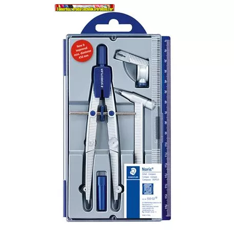  STAEDTLER Noris 550 02 Körző készlet, precíziós, 4 darabos