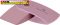 Faber-Castell  Radír Sleeve mini  182477 pasztell műa.tartóban