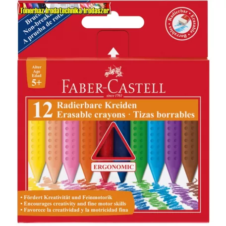 Faber-Castell zsírkréta 12-es 122520