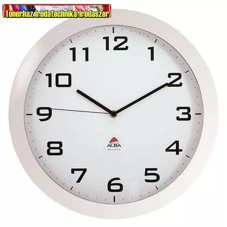 Falióra, 38 cm, ALBA Horissimo, fehér