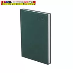   TOPTIMER Traditional Határidőnapló , Agenda , B6, napi,  zöld 2027