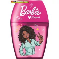 Hegyező, egylyukú, tartályos MAPED Barbie Shaker