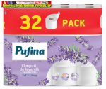   PUFINA toalettpapír 3réteg 32tek/cs 140lap Lavender levendula PP21049