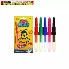   Centropen AIRPENS 1500 Filctoll fújós készlet  Bright 5 klf. szín
