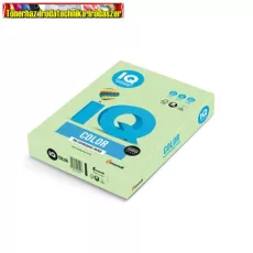 IQ Color MG28 Másolópapír, színes, A4, 160g.  250ív/csomag, pasztel almazöld