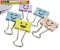 Deli Iratcsipesz (Binder kapocs) színes Smile 25 mm 8486