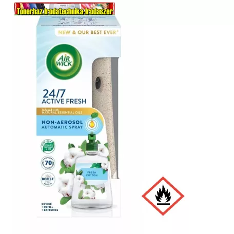 Air Wick Active Fresh Friss Pamut készülék és utántöltő (228ml)