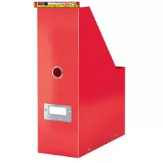  LEITZ Click&Store Iratpapucs, PP/karton, 95 mm, piros