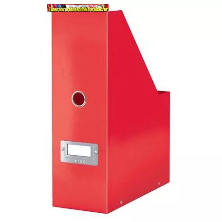  LEITZ Click&Store Iratpapucs, PP/karton, 95 mm, piros