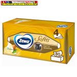   Zewa Softis papír zsebkendő 80 db-os 4 rétegű soft&sensitive, dobozos