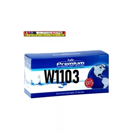 Utángyártott W1103A  Zafír Prémium toner 2,5k HP nyomtatóhoz