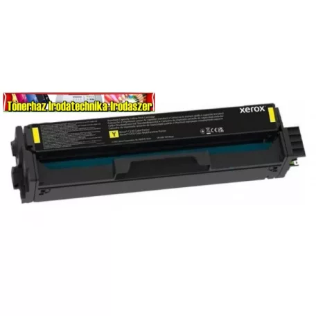 XEROX C230,C235  EREDETI TONER YELLOW 1500 OLDALRA 006R04390