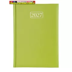   VICTORIA OFFICE Chrono határidőnapló, naptár, tervező, A5, napi, világos zöld (2027 évi) (agenda)