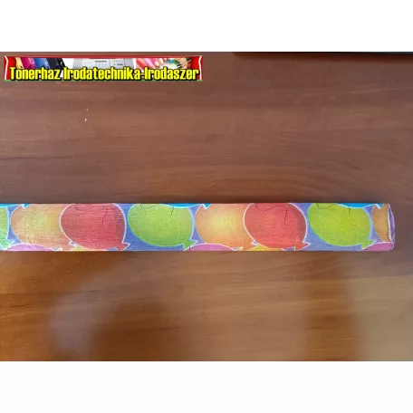 Krepp papír 50x200 cm - LÉGGÖMB -