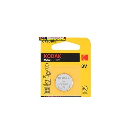 Kodak LITHIUM CR 2016 gombelem (cr2016)