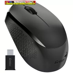   Genius NX-8000S Wireless Silent vezeték nélküli egér  Black Type-c