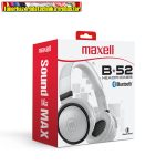   Maxell HP-BTB52 Bluetooth & 3.5mm Jack, fejhallgató - fehér