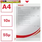 ESSELTE Luxus lefűzhető genotherm, A4, 55 mikron, víztiszta felület 10db/cs 56061