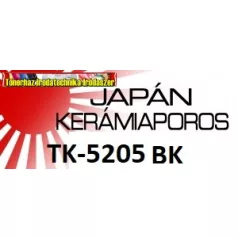   Kyocera TK-5205 Black Kerámiaporos premium utángyártott toner 18K 100% ÚJ  (TK5205,TK 5205)