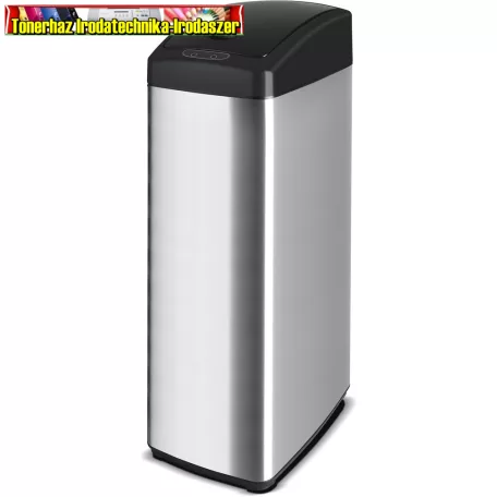 LAMART SZENZOROS ROZSDAMENTES HULLADÉK KOSÁR 45L (SZEMETES) LT8049