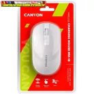 Canyon MW-18  vezeték nélküli ( wireless) újratölthető optikai egér fehér
