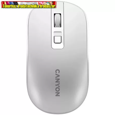 Canyon MW-18  vezeték nélküli ( wireless) újratölthető optikai egér fehér