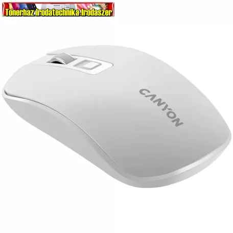 Canyon MW-18  vezeték nélküli ( wireless) újratölthető optikai egér fehér