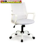   BMD1119B  Irodai forgószék - fix karfával - fehér  - 70 x 51 / 52 x 50 cm