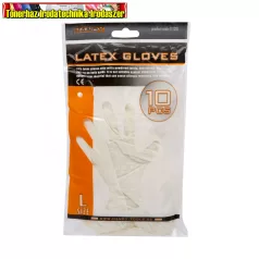  Handy 11120L  Latex kesztyű enyhén púderes gumikesztyű 10db- os L-es méret