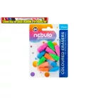NEBULO Kupakradír, radírvég (12 db / csg) (ceruzavég)