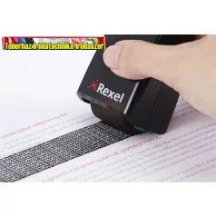 Titkosító roller, REXEL , fekete