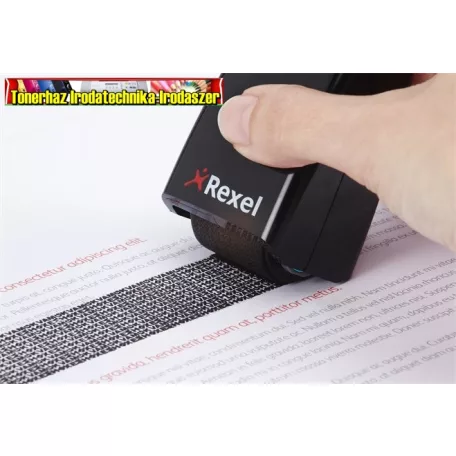 Titkosító roller, REXEL , fekete